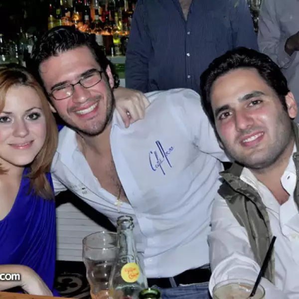 Lily Pierce,Andrés Torre y Checo Purata