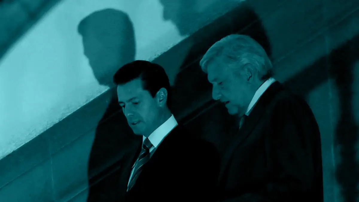 AMLO y Peña Nieto