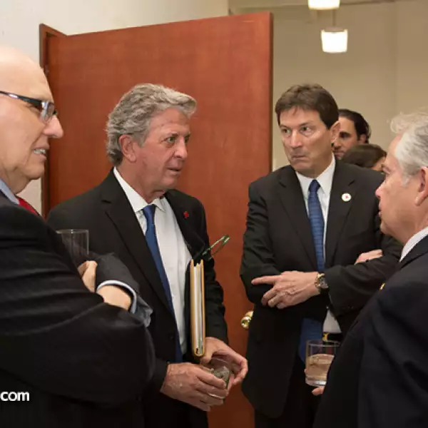 Gilberto Pérez, Juan Franguti, Arturo Landon y Alejandro Saenz