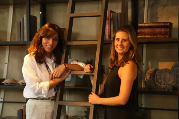 Lupe Barrado y Leticia Vázquez.