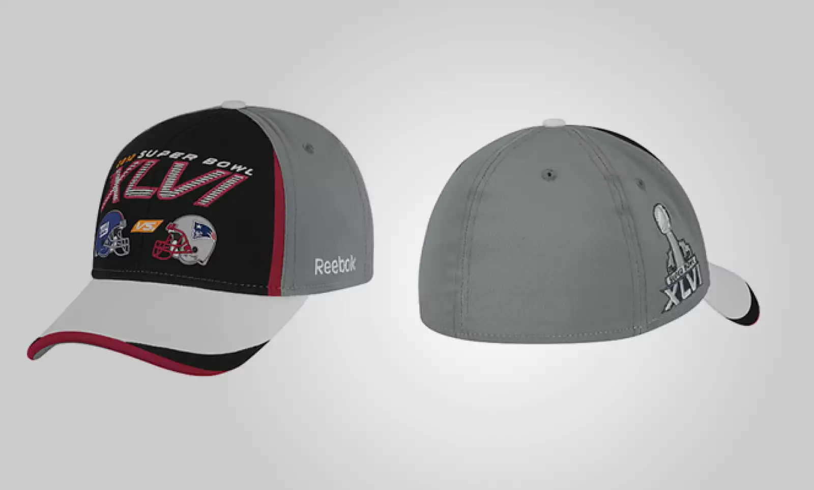 Una edición especial de la gorra del Súper Bowl, con el logotipo bordado de los dos equipos tiene un precio de 25.99 dólares.