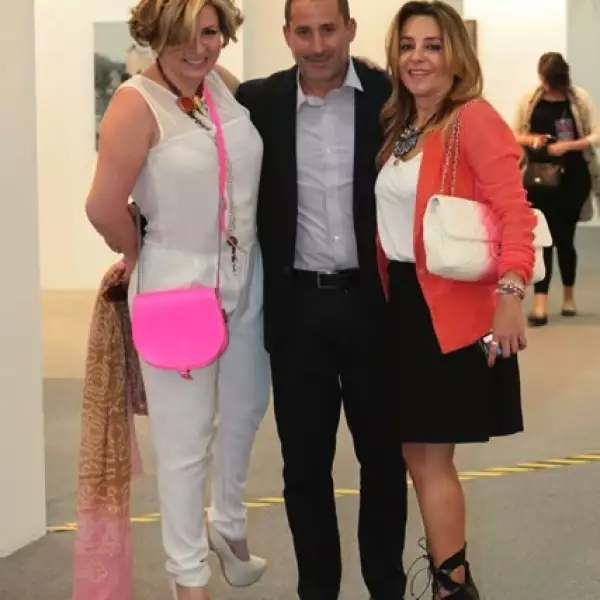 Verónica García, Moisés Micha y Luisa Serna