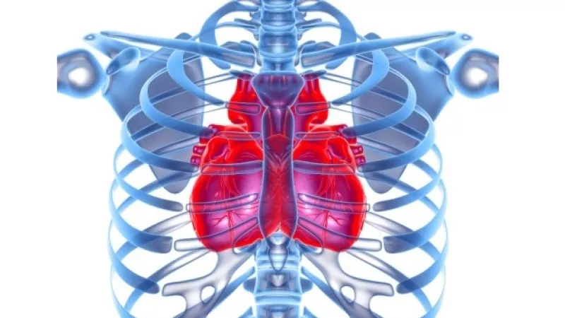 dos corazones operación radiografía