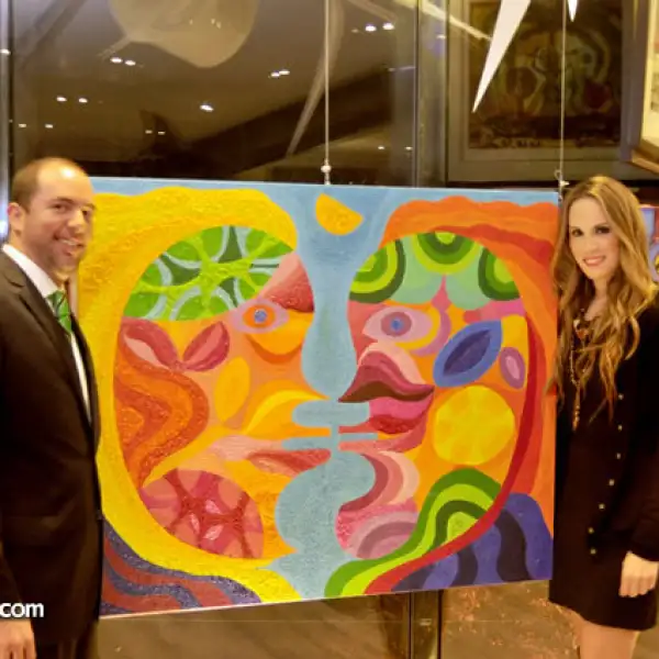 Diego Bernardini y Lizy Dillón