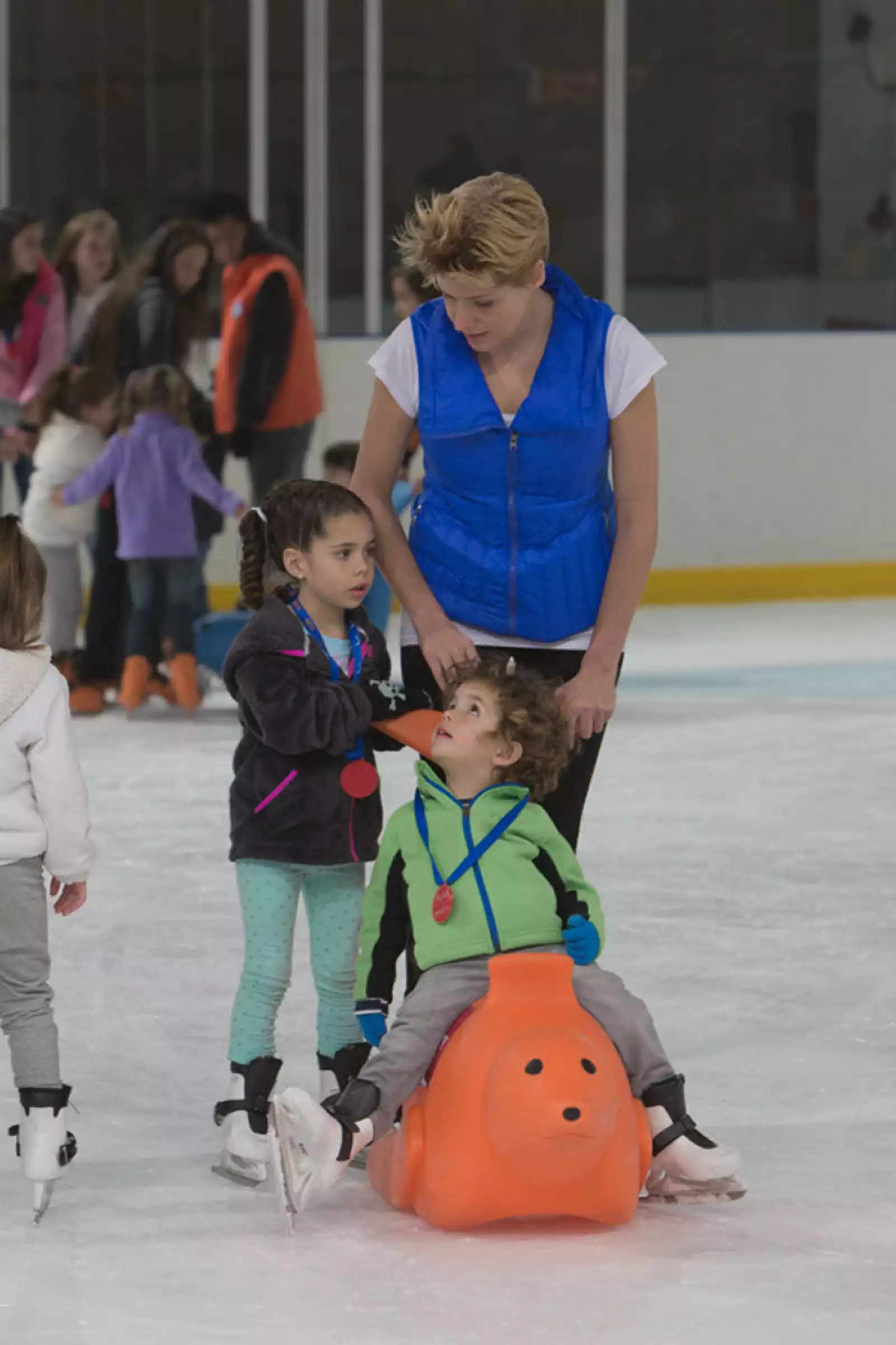 Pamela Sesma, Paulina Díaz Ordaz y Jesús Sesma