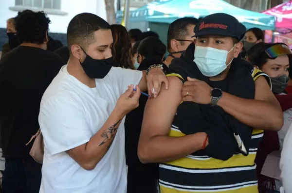 Avance de vacunación en México en 9 meses