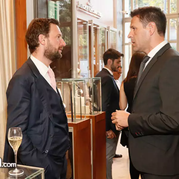 Rodolphe de Lapeyrouse y Julio Larragay