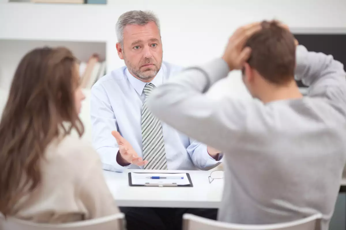 Negociador empresarial en una crisis
