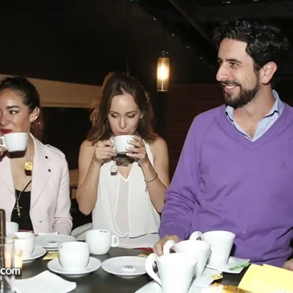 Jessica Sarquis, María José López y Alonso Rivero