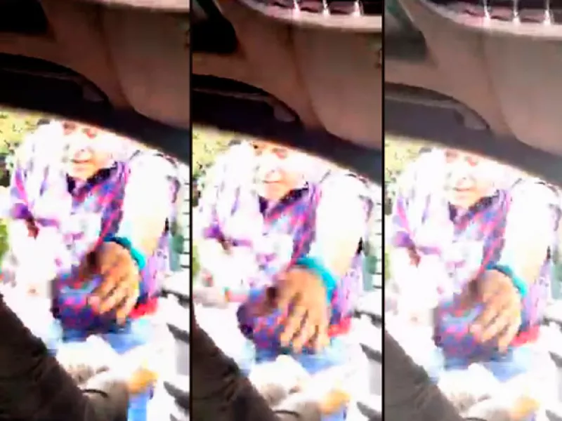 El periodista compartió el momento en el que un hombre armado se acerca a su auto exigiéndole sus pertenencias.