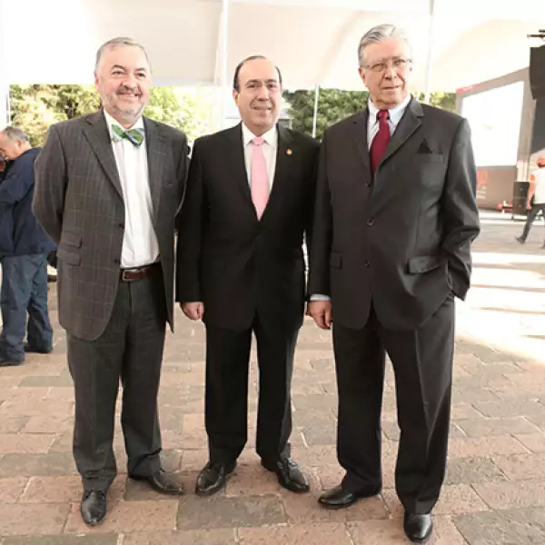 Francisco Madrid, Tomás Barrientos y José Gómez