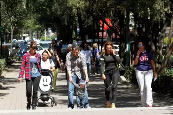 Así fueron vistos el pasado fin de semana en un parque en Polanco.