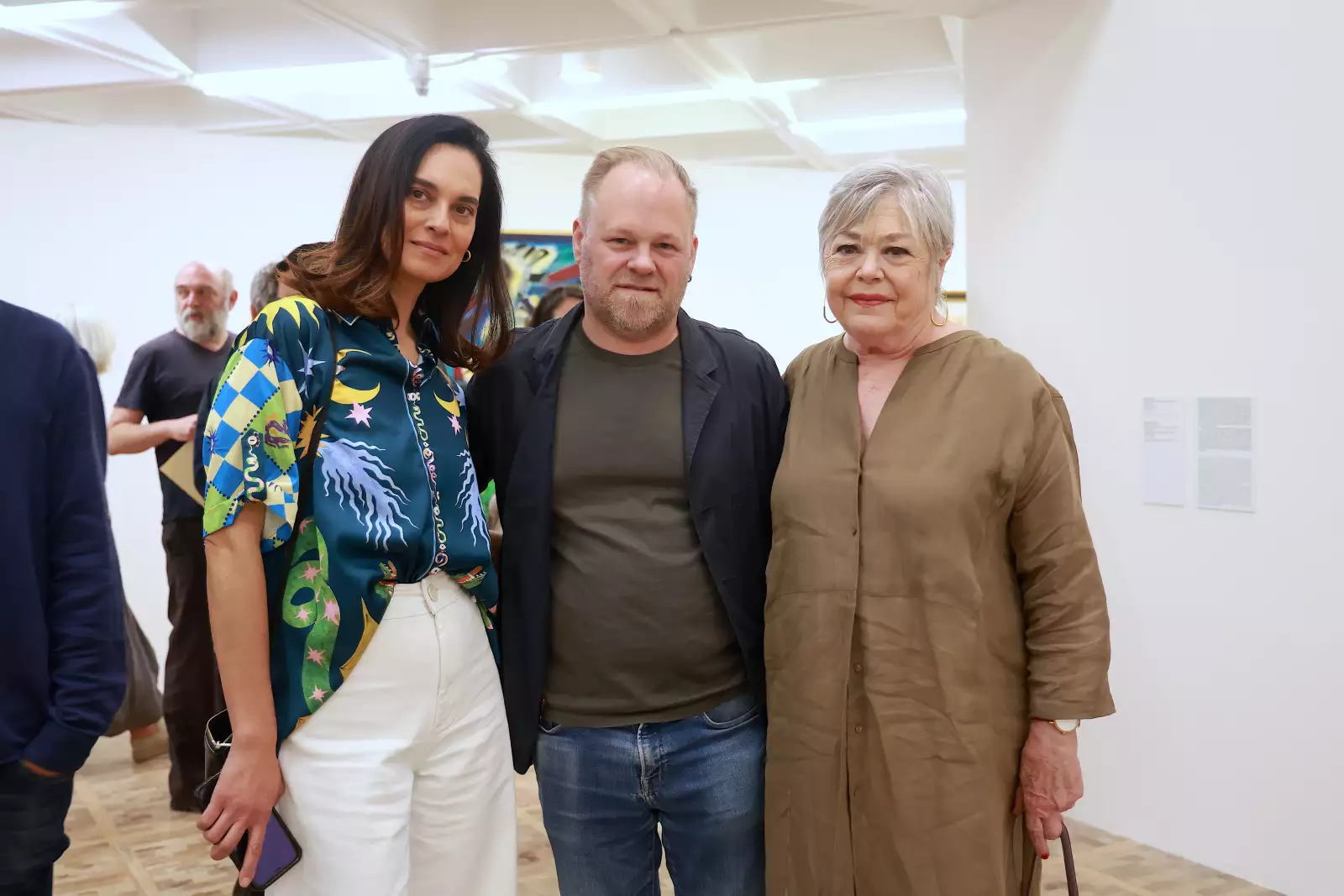 Sarvia Jasso, Tobías Ostrander y Patricia Sloane 