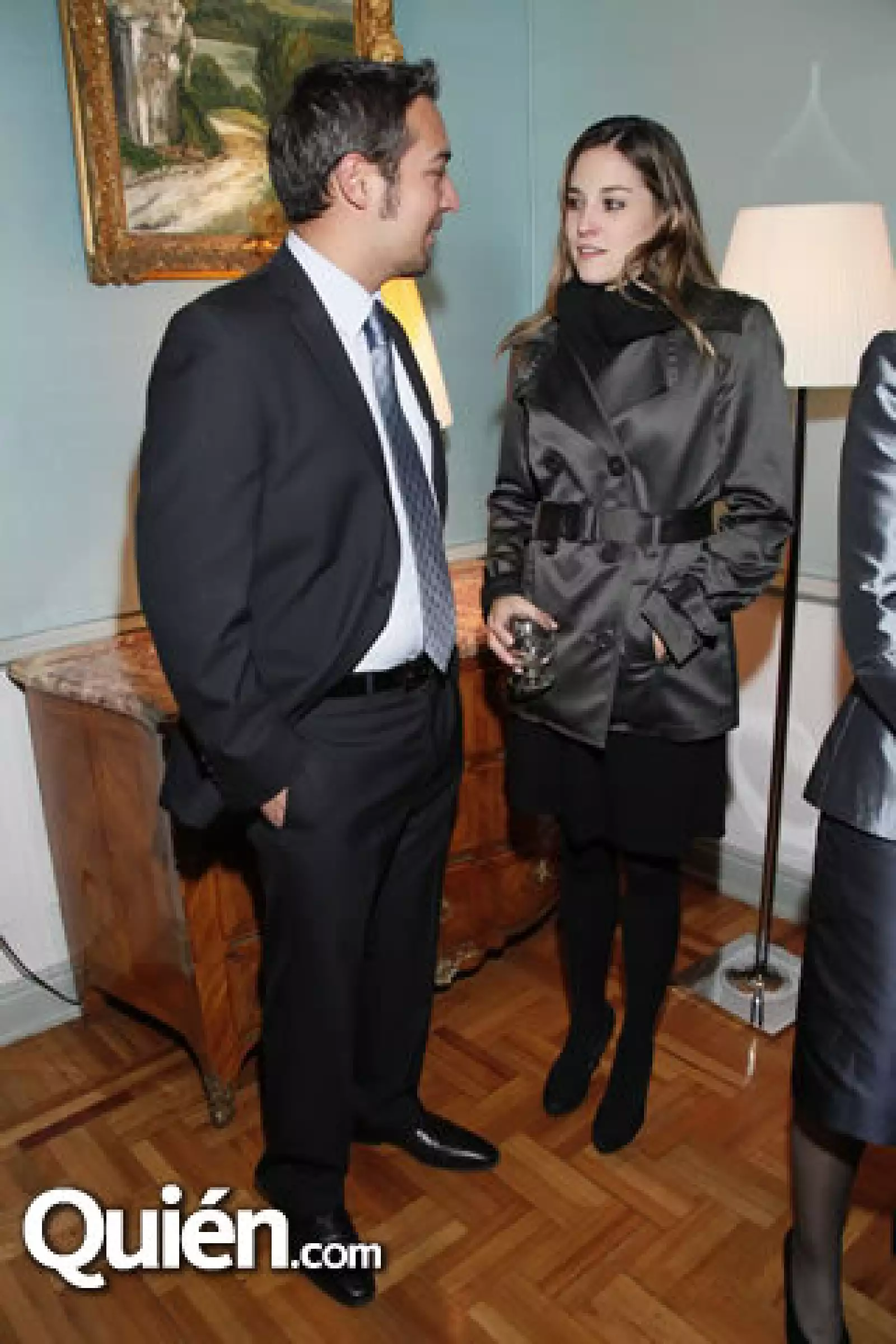 Adrien Parfait y Erika Foyo