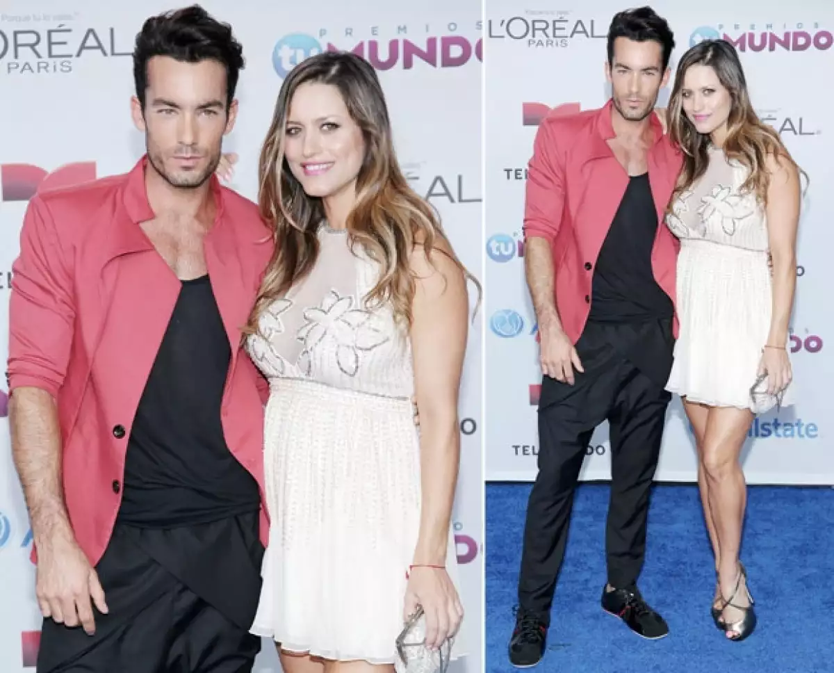 Así lució la pareja en su asistencia a los premios `Tu Mundo´ la semana pasada.