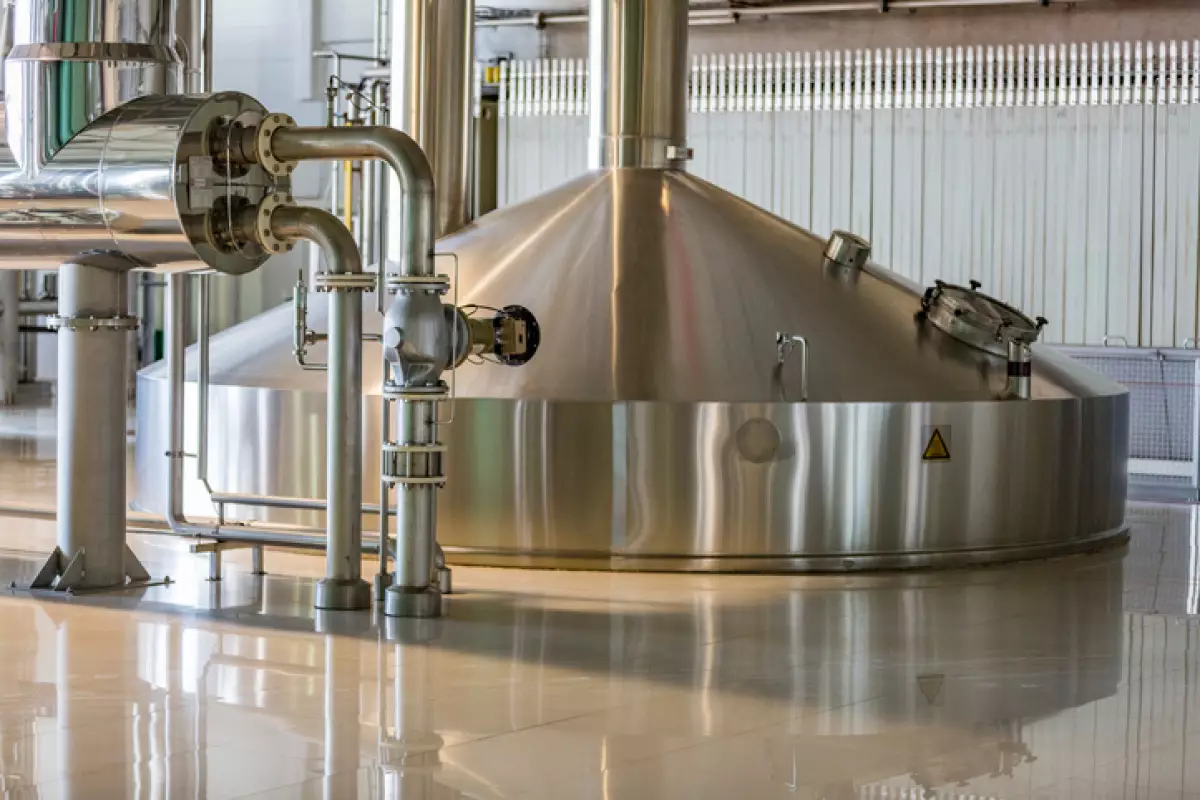 fábrica de cerveza