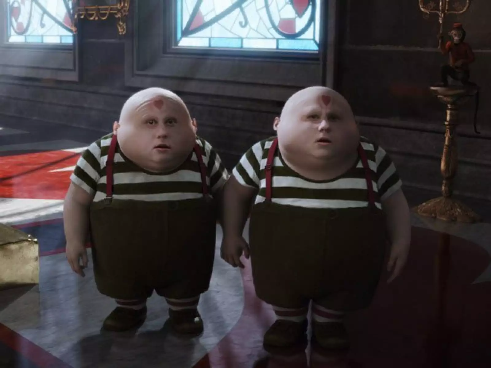 Twidli Dim y Twidli Dum, interpretados por Matt Lucas, son dos rollizos hermanos gemelos que están en constante desacuerdo entre ellos y cuyo extraño parloteo sólo comprenden entre sí.