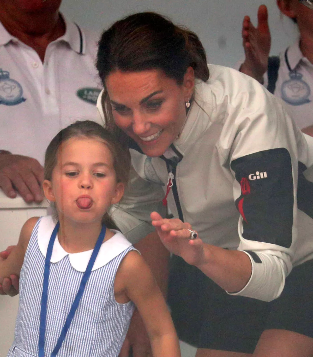 Kate Middleton y la princesa Charlotte