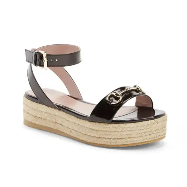 Gucci: Rafia Esparadille Sandal. 9071 pesos. shop.nordstrom.com (Envíos a México)