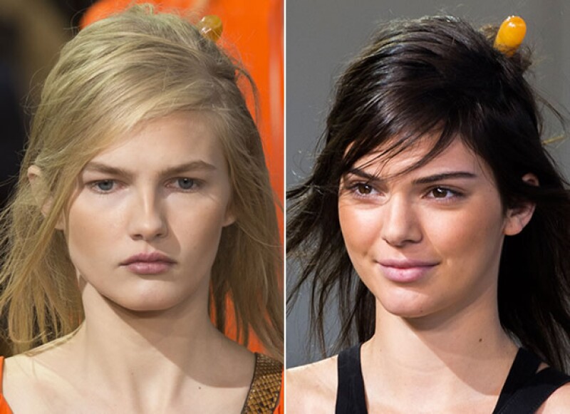 El beauty look fue sencillo, llevando la piel natural y con poco blush para resaltar las facciones.