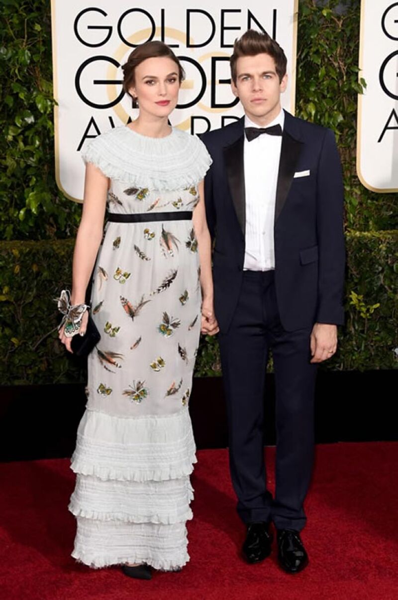 Aunque Keira no ganó ningún premio en los Golden Globes, nuevamente fue nominada para los Oscar.