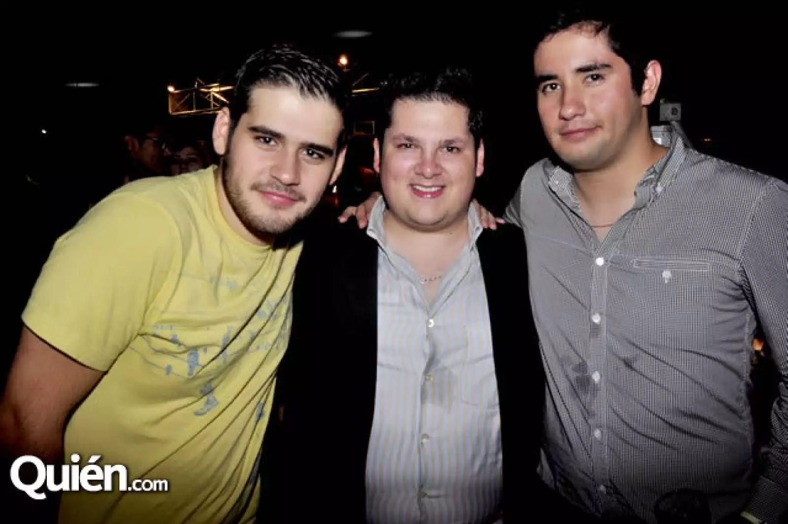 Sebastián Lozada,Antonio Herrera y Daniel Riveros