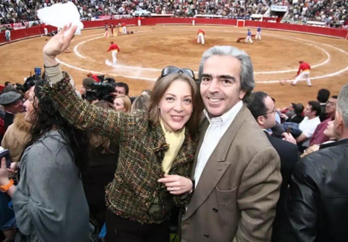 Edith González y Lorenzo Lazo