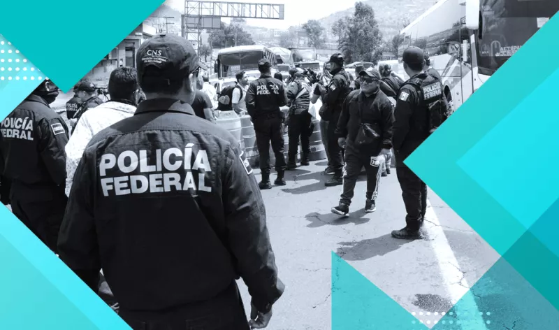 Protesta de policías