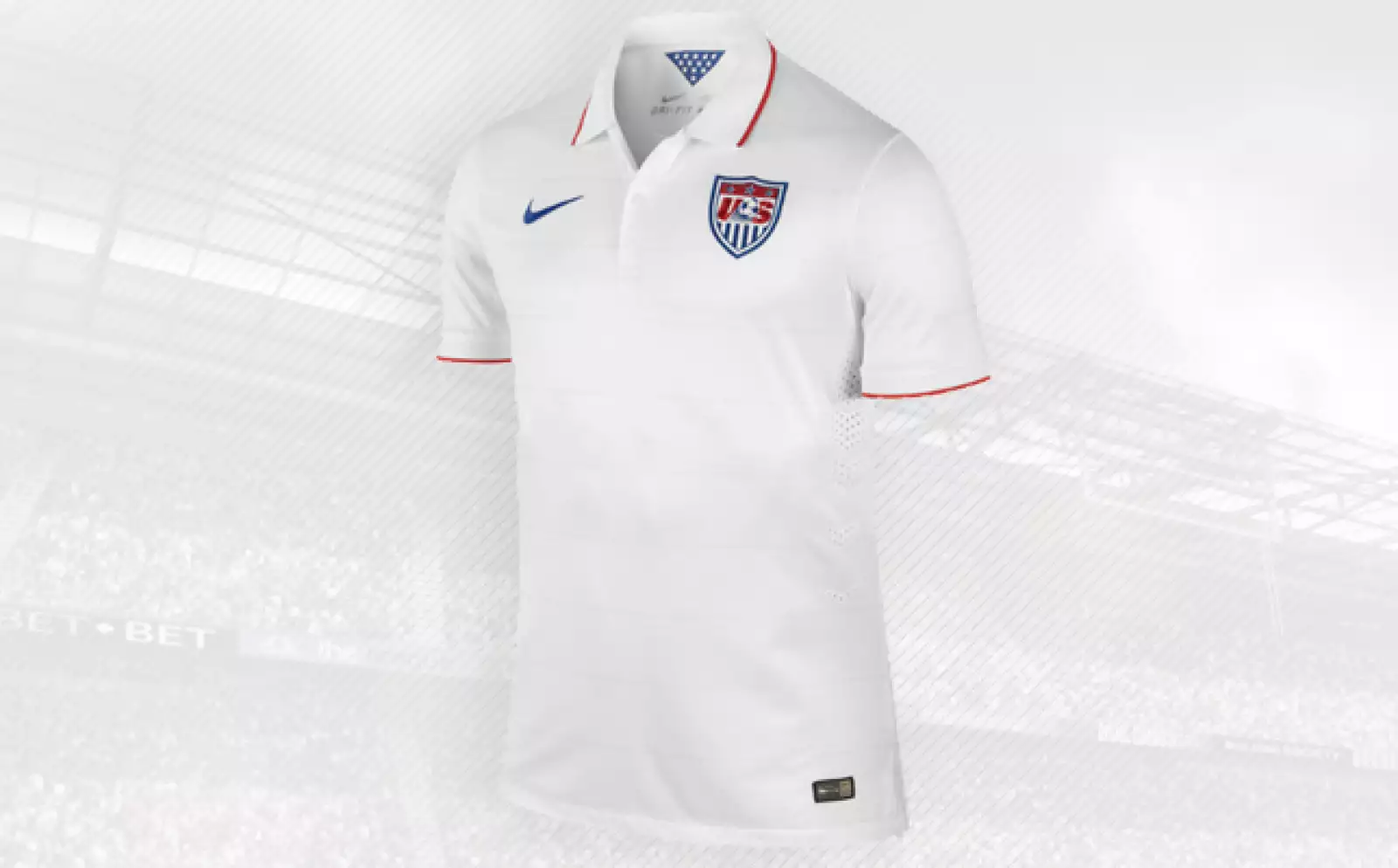 Al igual que Alemania y Ecuador, el equipo norteamericano viste con la firma local Nike.