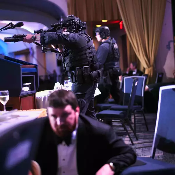 Security Scare at The White House Correspondents' Dinner with President Trump