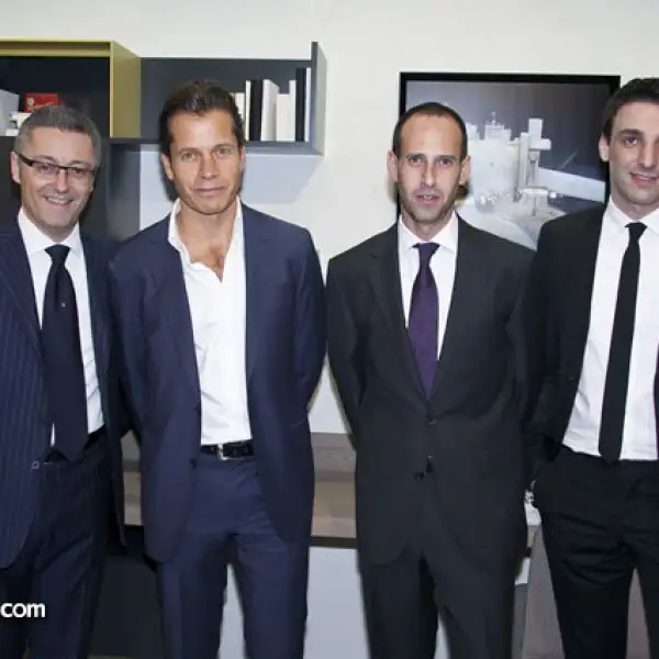 Giovanni del Vecchio,Gerardo Estévez,Leonardo Pacheco y Antonio Marinoni