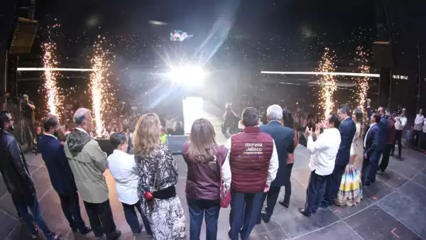 Cierre de campaña de AMLO. 