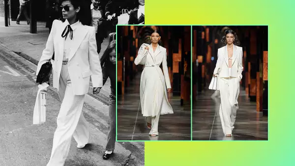 Fendi SS22 Bianca Jagger disco