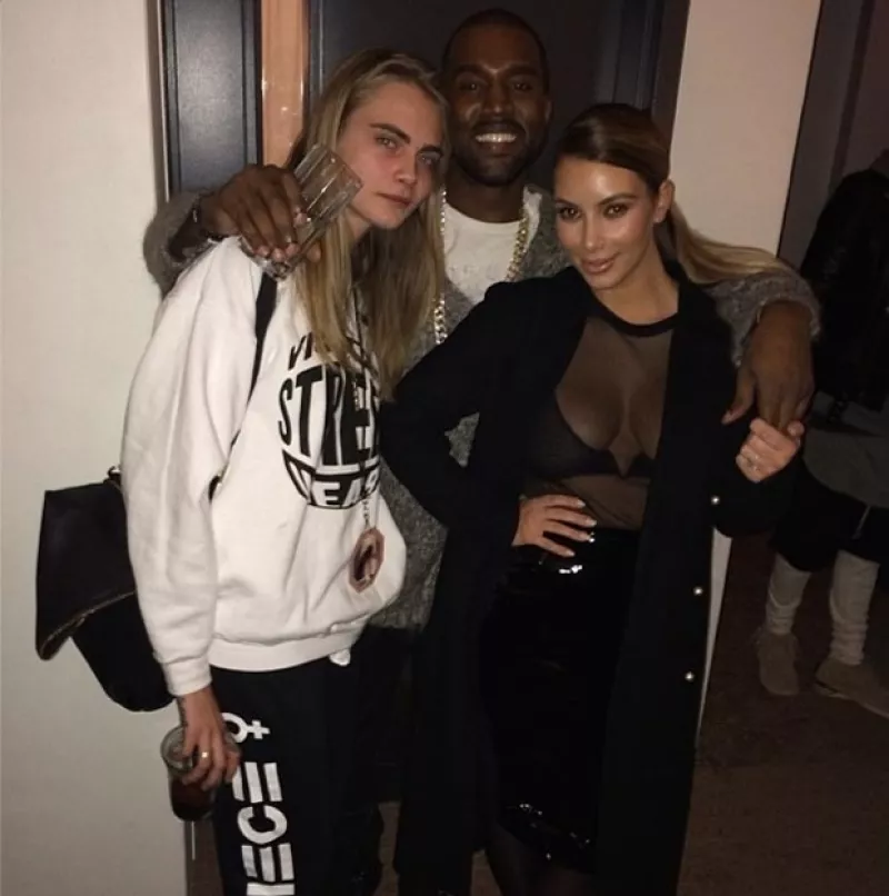 La socialité es la fan número 1 del rapero y está presente en cada uno de sus conciertos, siempre robando miradas con sus sensuales looks.
