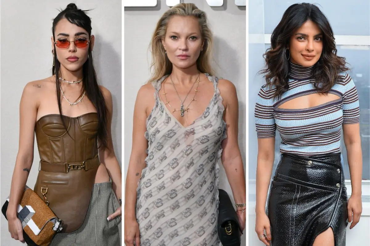 Danna Paola, Kate Moss y Priyanka Chopra