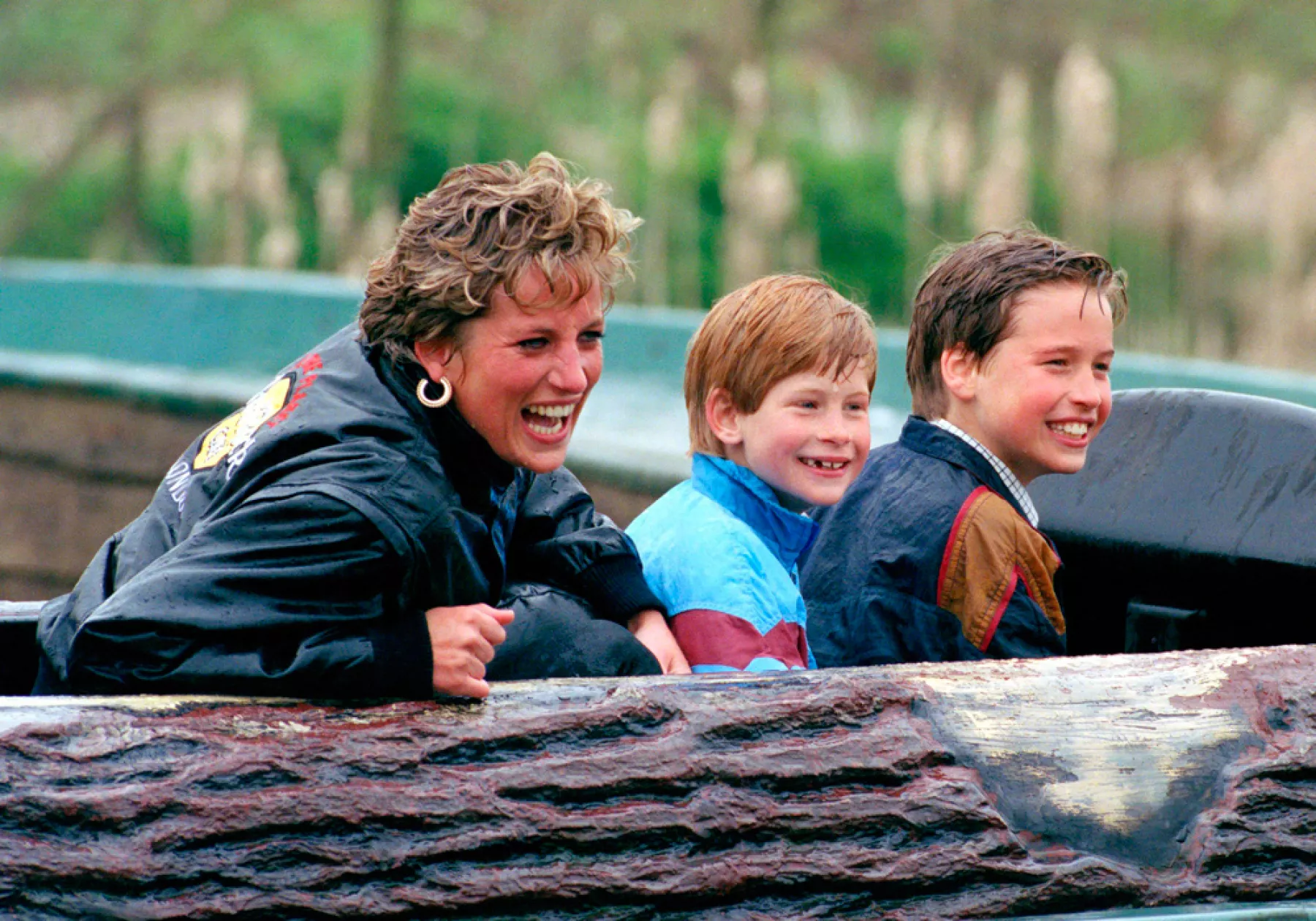 princesa diana, william y harry