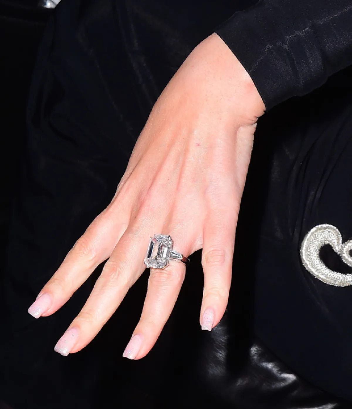 El anillo de Mariah es de 35 quilates.