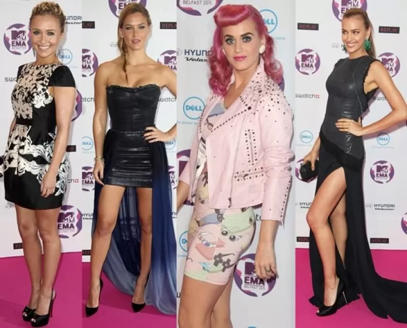 Esto fue lo más destacado de la premiación europea: Selena Gomez fue anfitriona y usó nueve outfits diferentes, Lady Gaga arrasó con premios, un hombre corrió desnudo por el escenario y más…