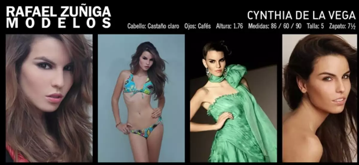 Rafael Zúñiga fue quien la invitó a ser parte de su agencia de modelos.