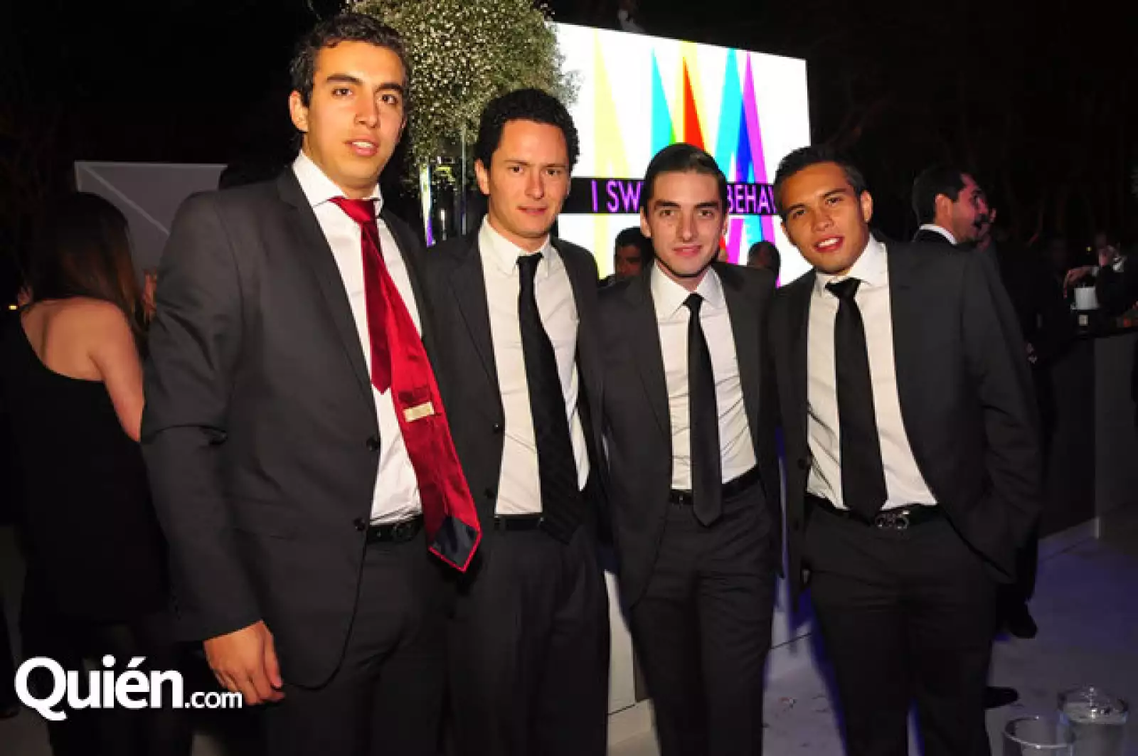 Diego Ruiz, Chino Ramos, Miguel García y Adolfo Aceves