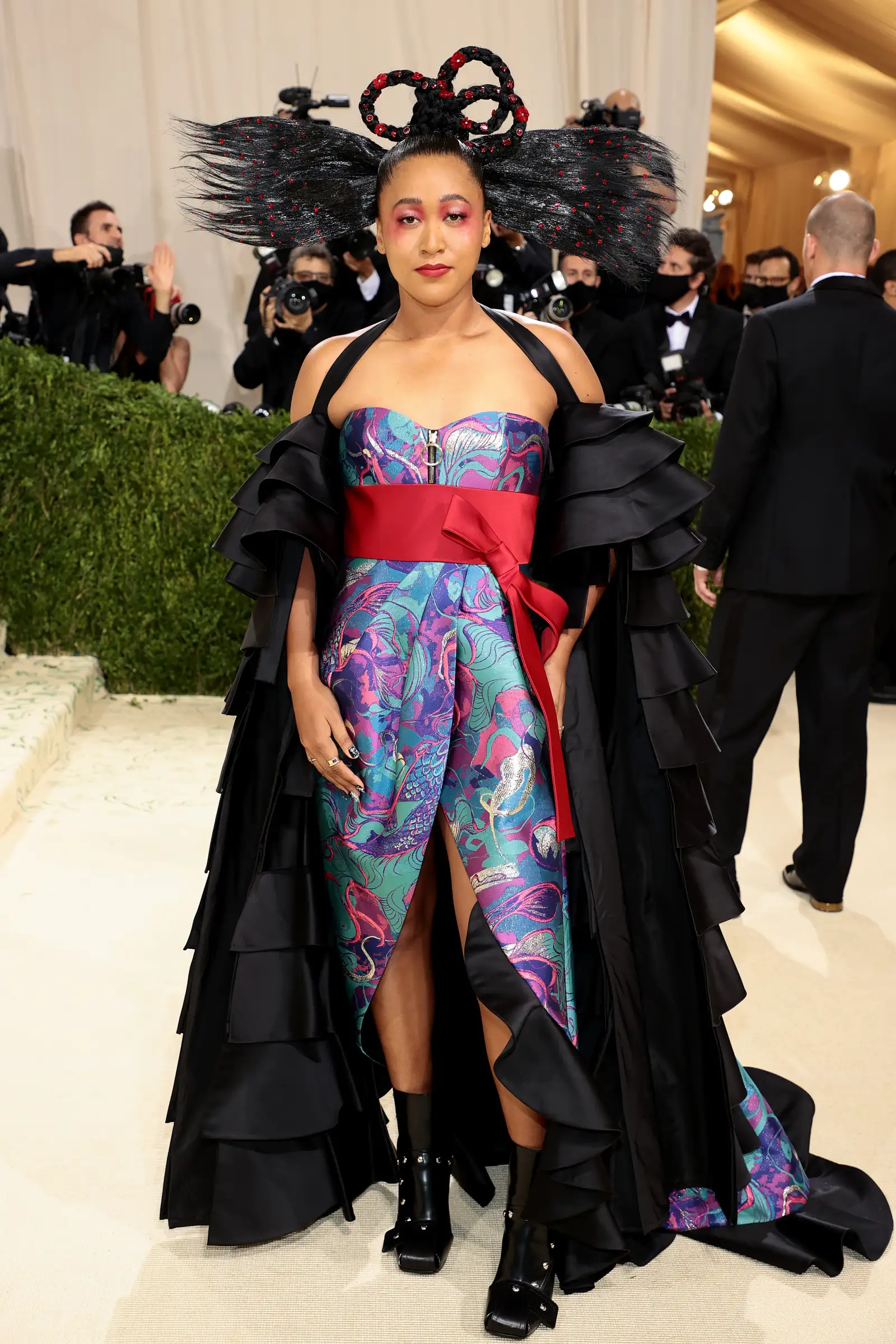 The 2021 Met Gala Celebrating In America: A Lexicon Of Fashion - Arrivals