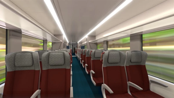 Al interior del Tren Maya