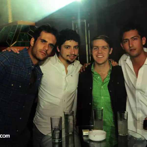 Alvise Maggiani, Daniel Borja, Juan Pablo Gómez y Jaime Medina