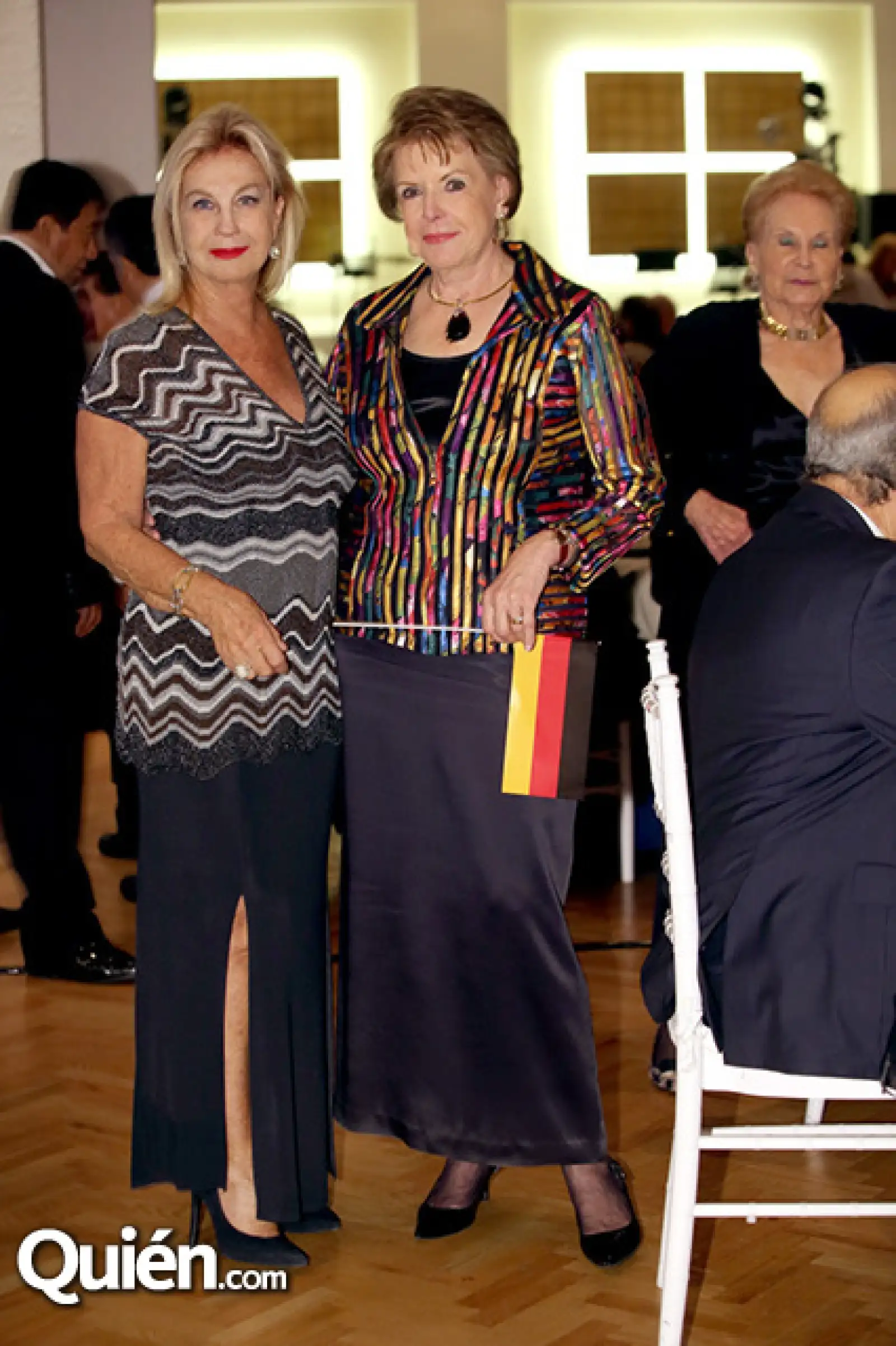 Guadalupe Ramos Cárdenas y Elke Borbolla