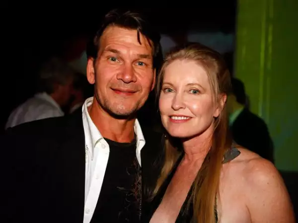 Patrick Swayze y esposa