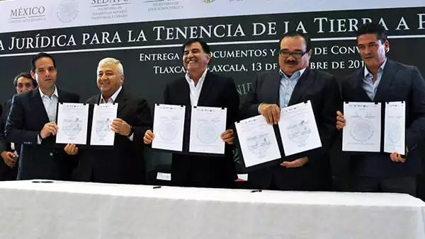 Sedatu convenio con Sep