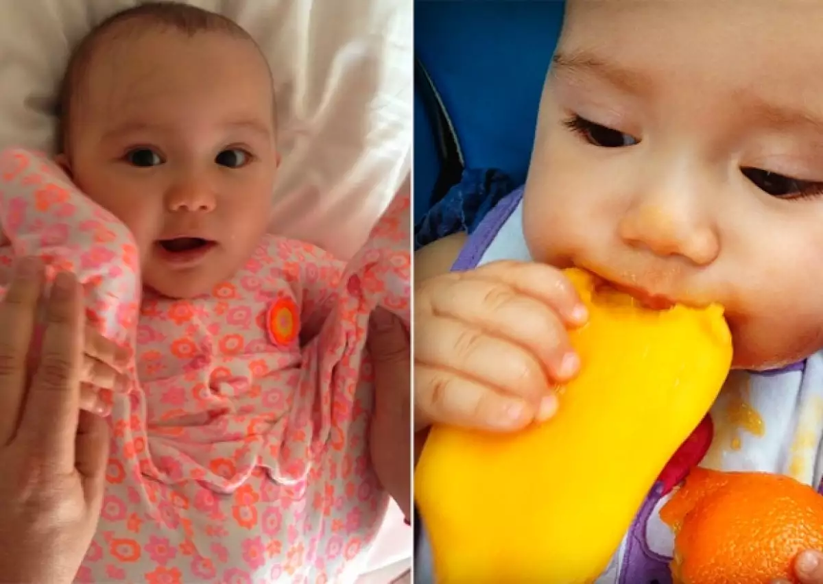 Angélica ha crecido mucho y es el orgullo de su papá, quien gusta por compartir los mejores momentos de su hija en su Instagram.