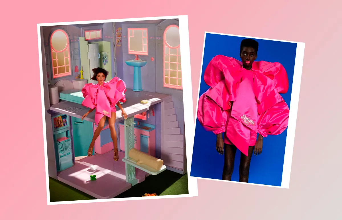 balmain barbie colaboracion