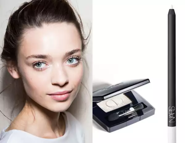 Sombra: Dior Diorshow en Mono 573. Delineador: Nars Larger Than Life Long Wear Eyeliner.