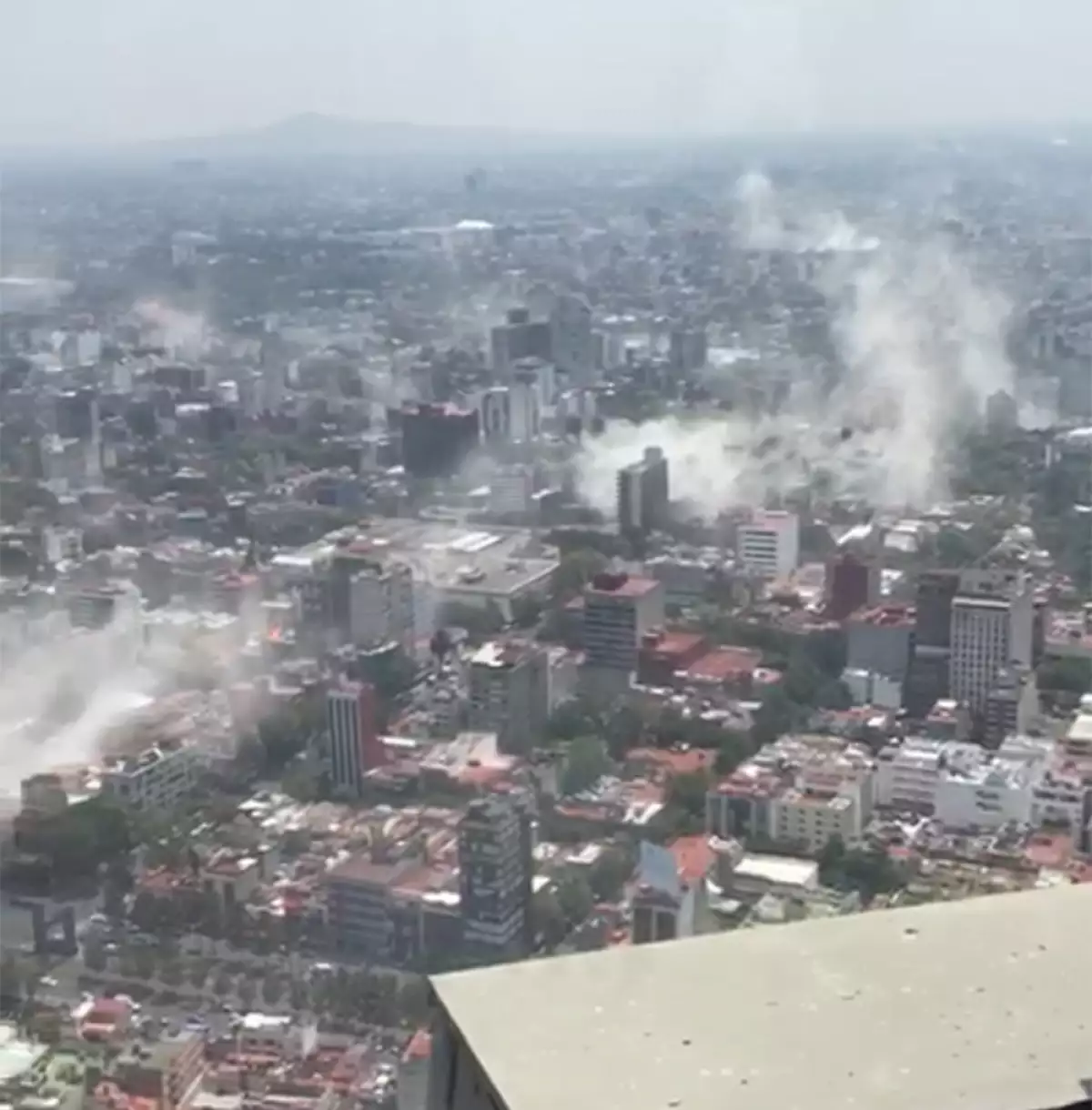 Sismo de 7.1 grados que sacudió la CDMX
